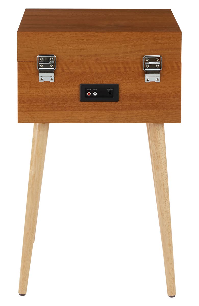 Crosley Radio Rohe Bluetooth<sup>®</sup> Record Player with Stand, Alternate, color, Natural