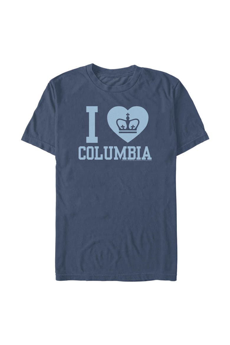 Men's I Love Ivy League Short Sleeve Graphic T-Shirt, Main, color, Denim