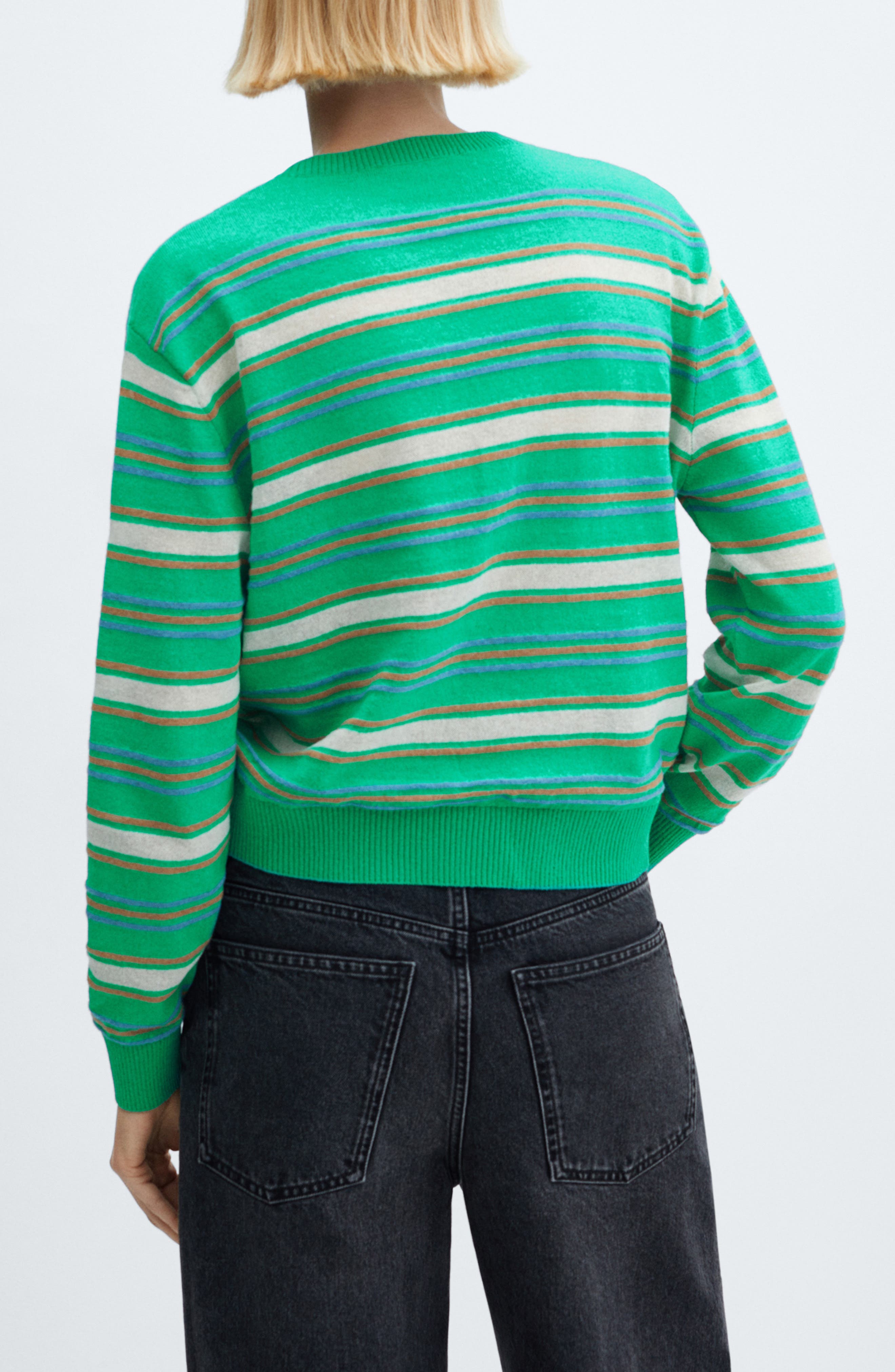 Malbo Stripe Sweater - image 2