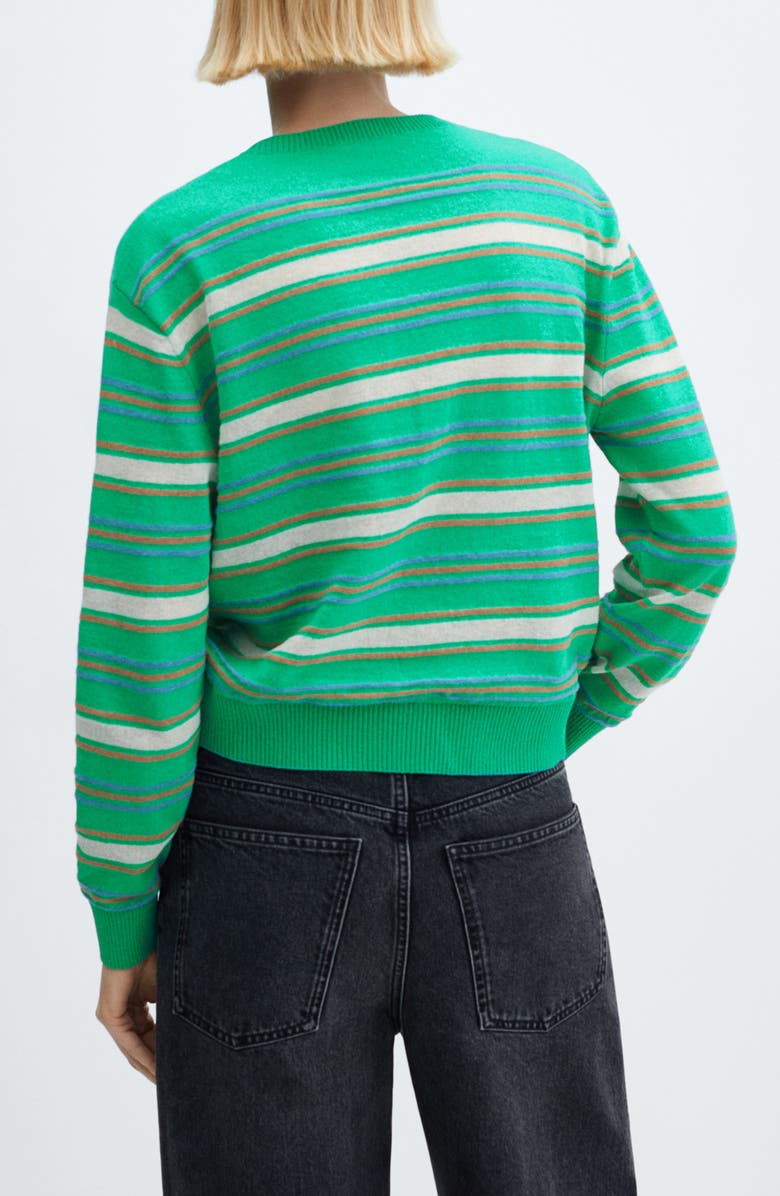 MANGO Malbo Stripe Sweater, Alternate, color, 