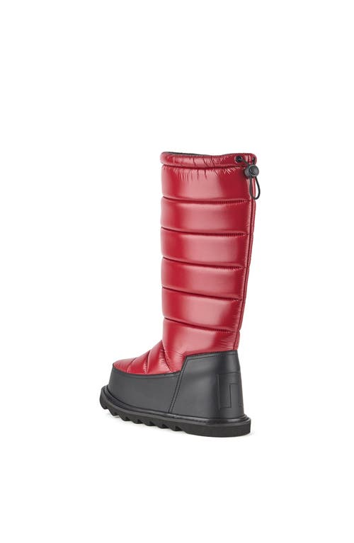 United Nude Zembla Bubble Boot In Red