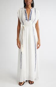 Isabel Marant Étoile Liviane Embroidered Maxi Dress