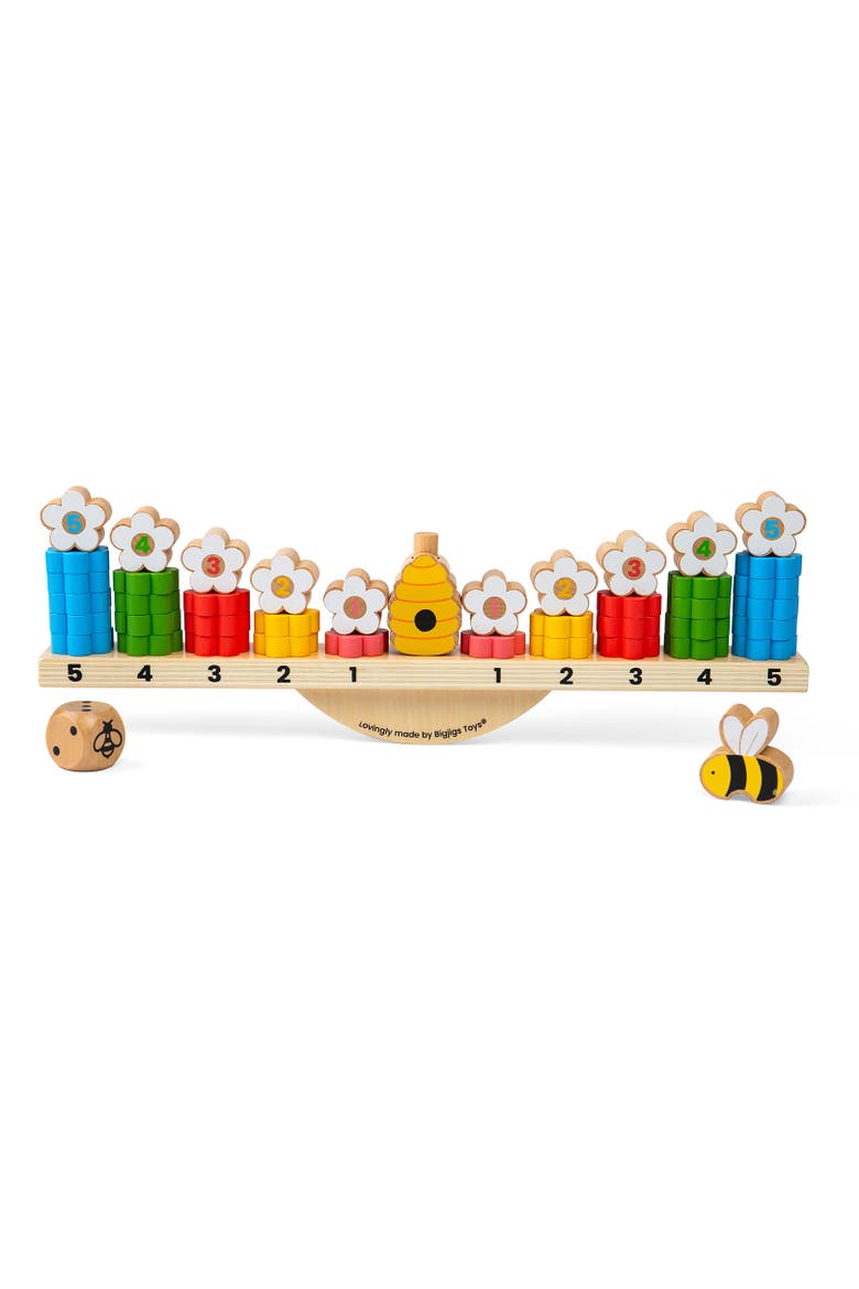 Bee Balanced Game, Alternate, color, Multicoloured