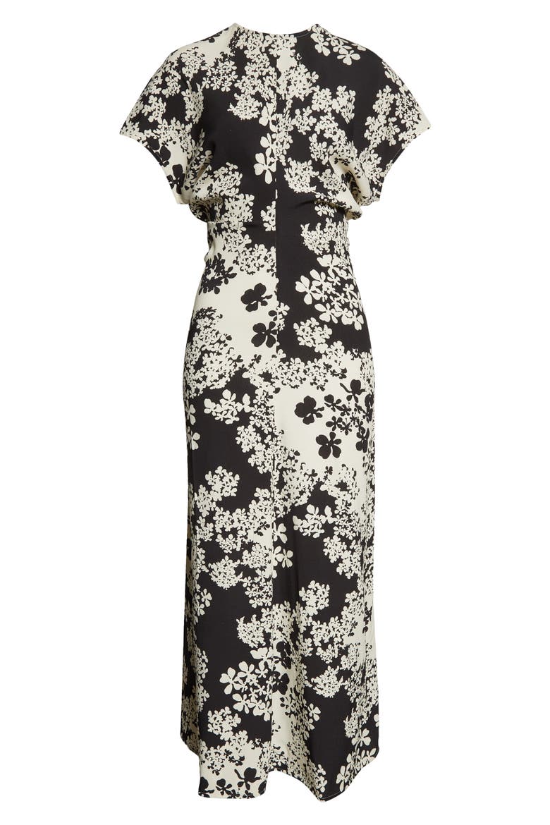Floral Slouch Waist Maxi Dress, Alternate, color, FLORAL