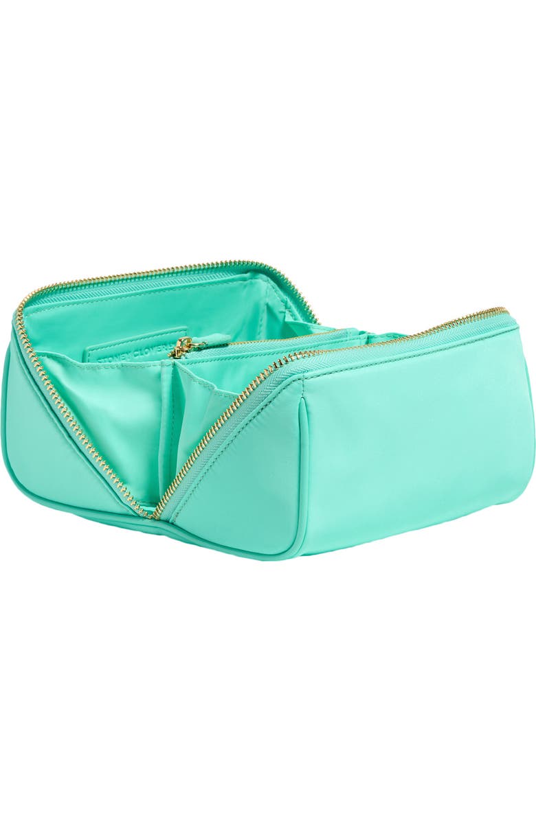 Stoney Clover Lane Lay Flat Pouch, Alternate, color, Lagoon