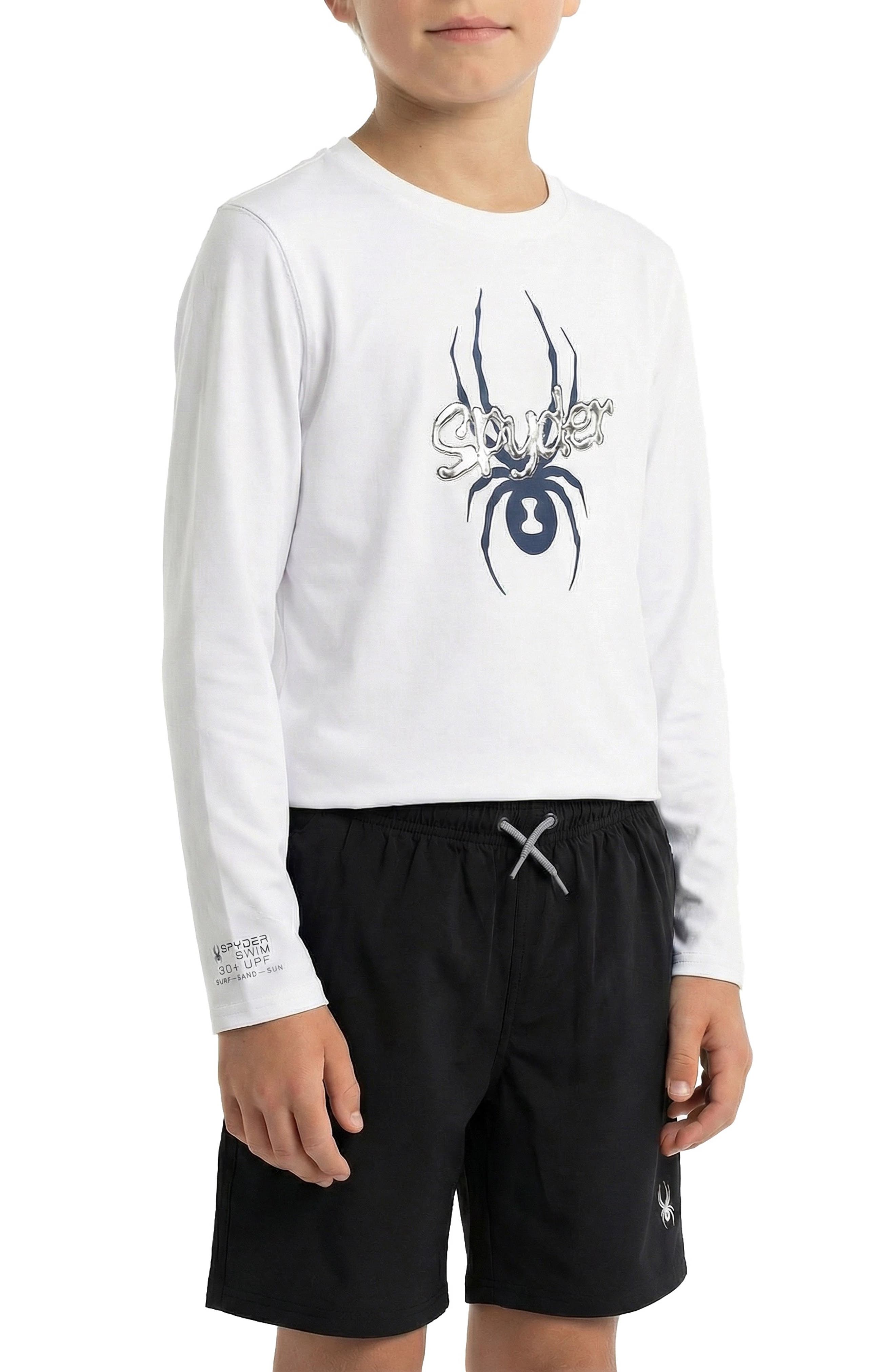 Spyder Kids' Elemental Long Sleeve Rashguard