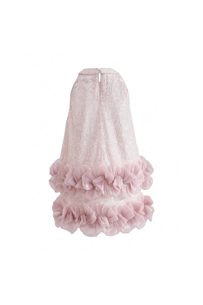Ameliora Ruffle Skirt Set, Alternate, color, Pink