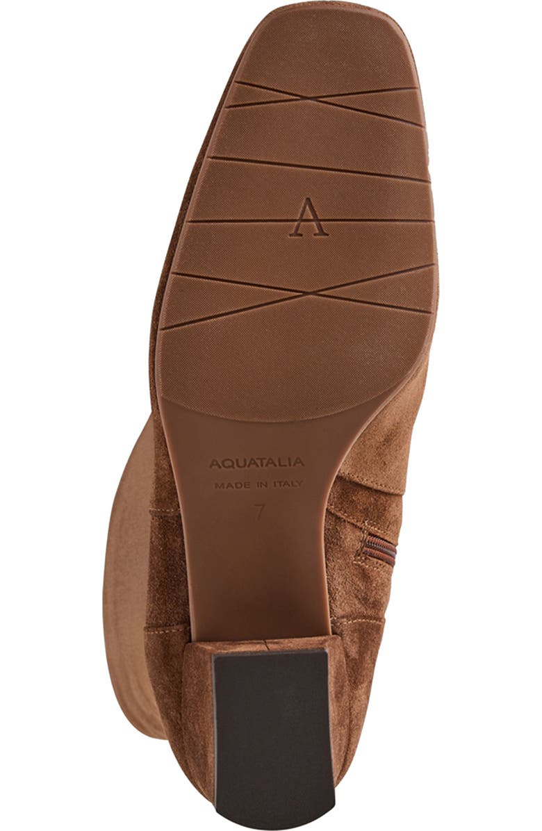 Aquatalia Serafina Weatherproof Knee High Boot, Alternate, color, Brandy Suede