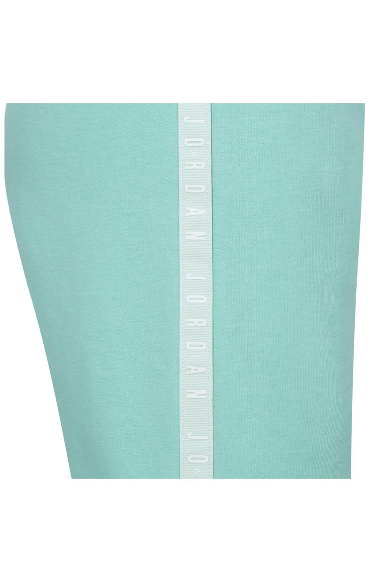Kids' Jumpman Colorblock T-Shirt & Sweat Shorts Set, Alternate, color, E8GEMERALD