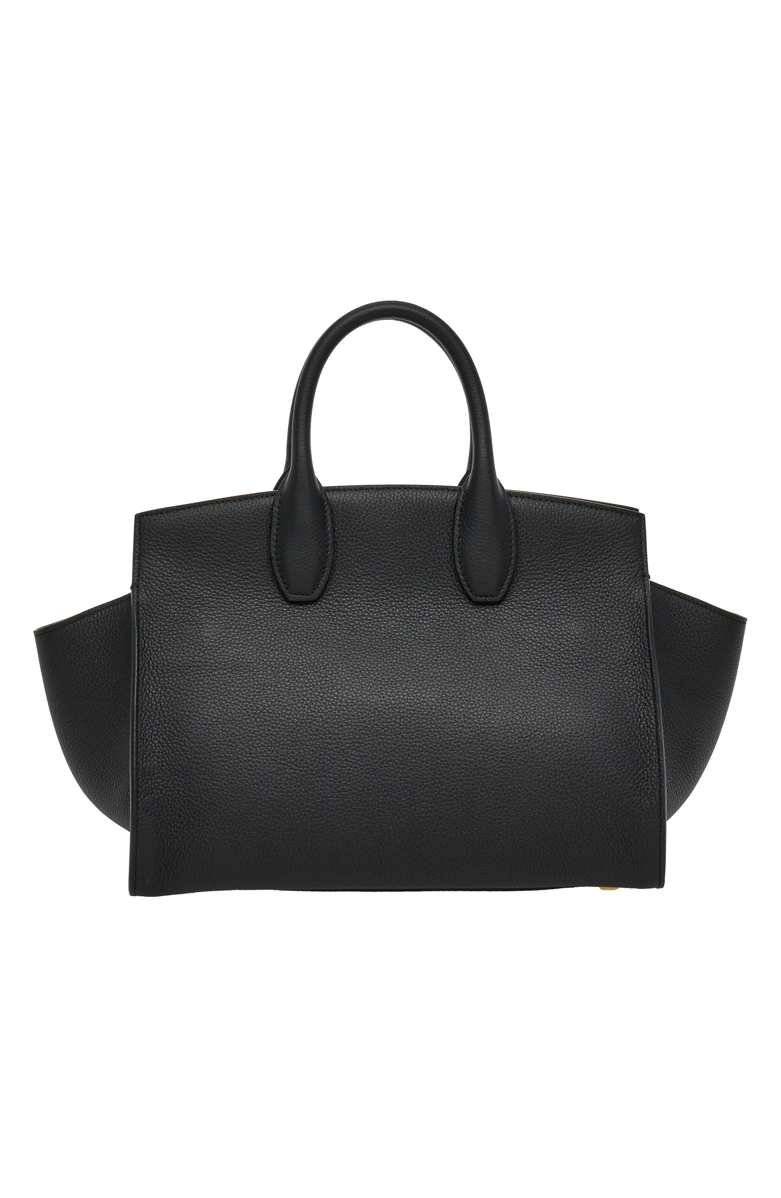 FERRAGAMO The Studio Soft Small Leather Top-Handle Bag, Alternate, color, 