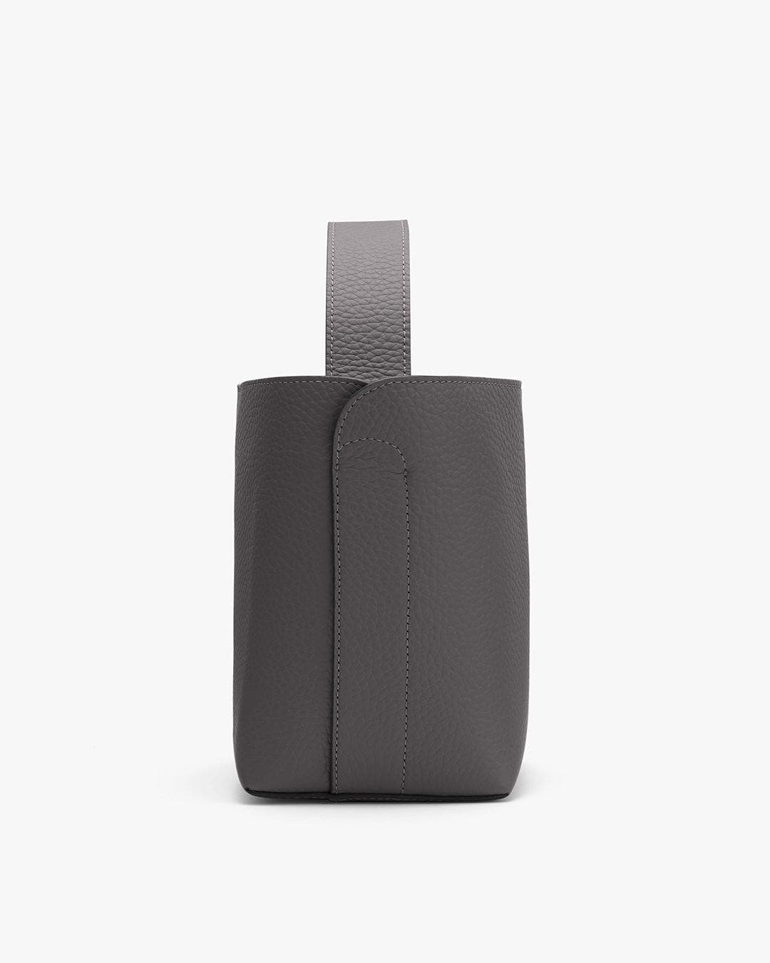 Mini Linea Bucket Bag, Alternate, color, Charcoal