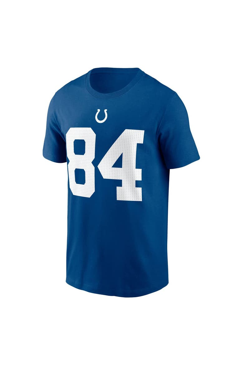 Men's Nike Tyler Warren Royal Indianapolis Colts Name & Number T-Shirt, Alternate, color, Royal