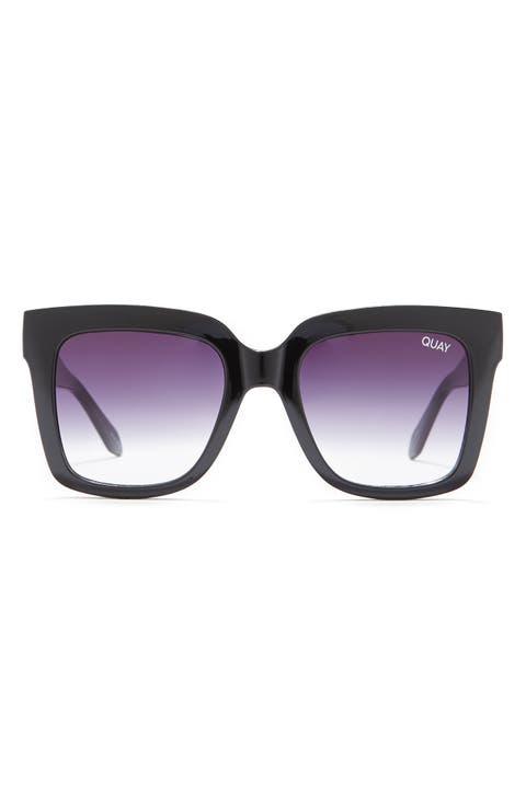 Icy 52mm Gradient Square Sunglasses