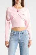 ASTR the Label Jasmyn Rib Crop Tube Top & Bolero Set