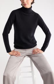 Nordstrom Cashmere Turtleneck Sweater