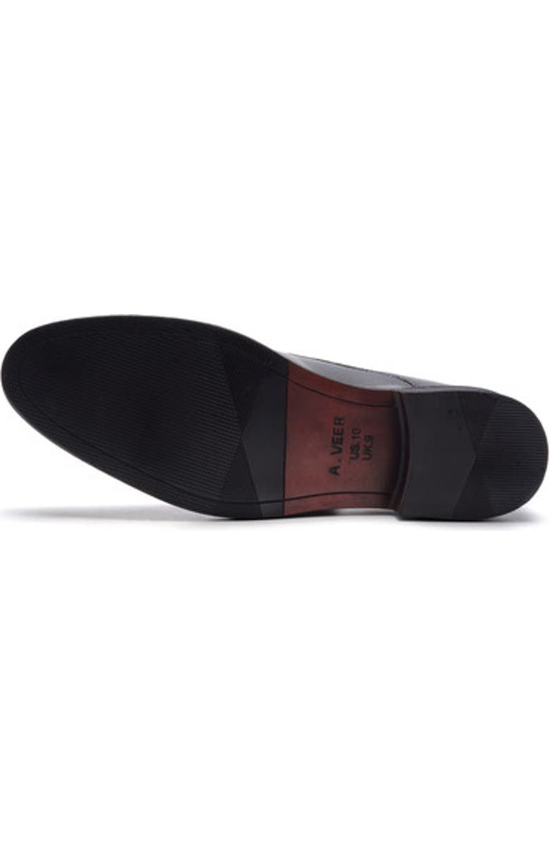 A. Veer Rowan Derby, Alternate, color, Black Leather