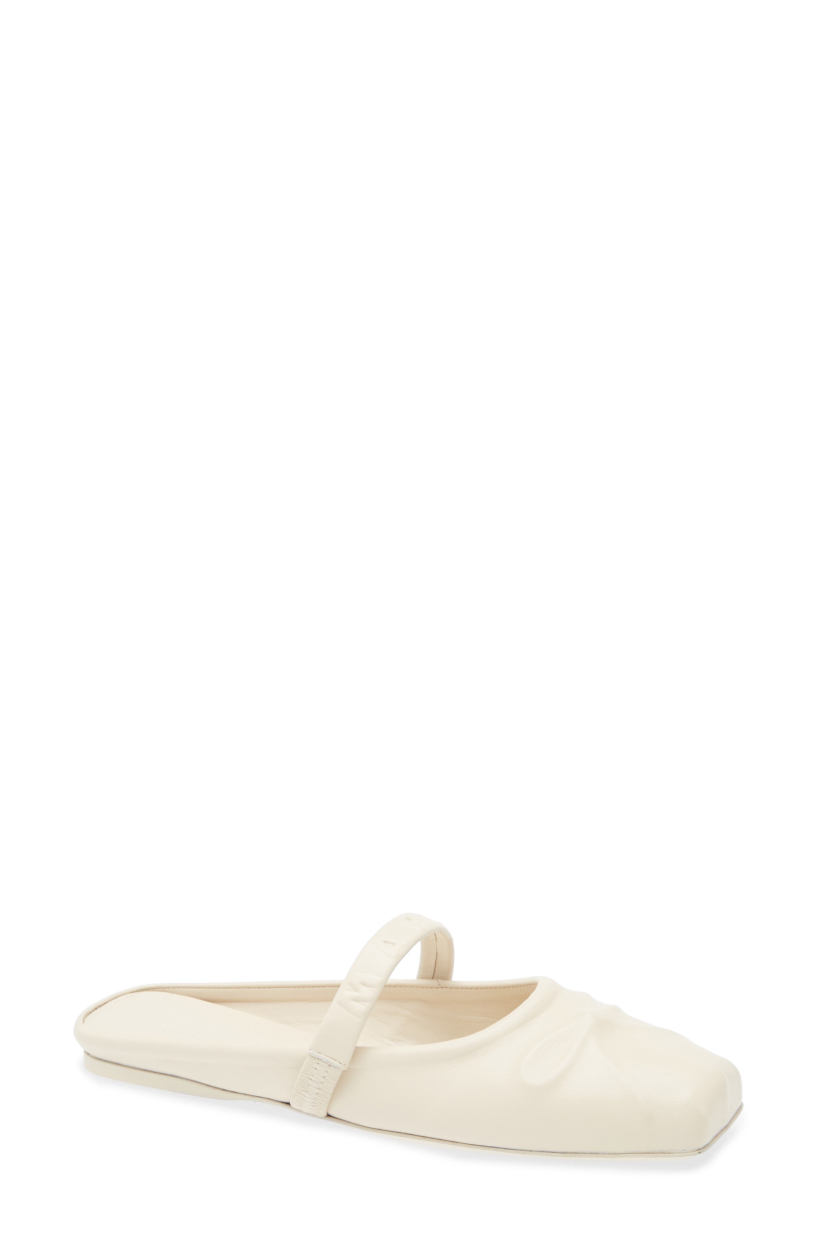 Marni Dancer Mule, Main, color, Cream