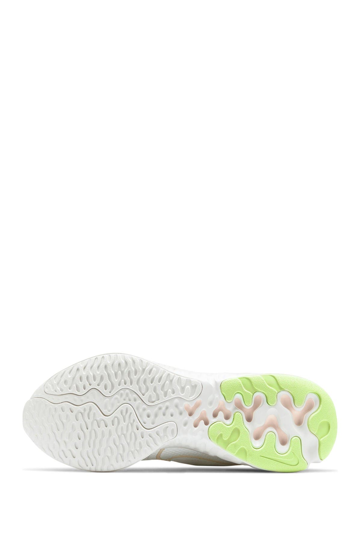 Renew Run Running Shoe, Alternate, color, WHITE/ GUAVA ICE-LIGHT BONE