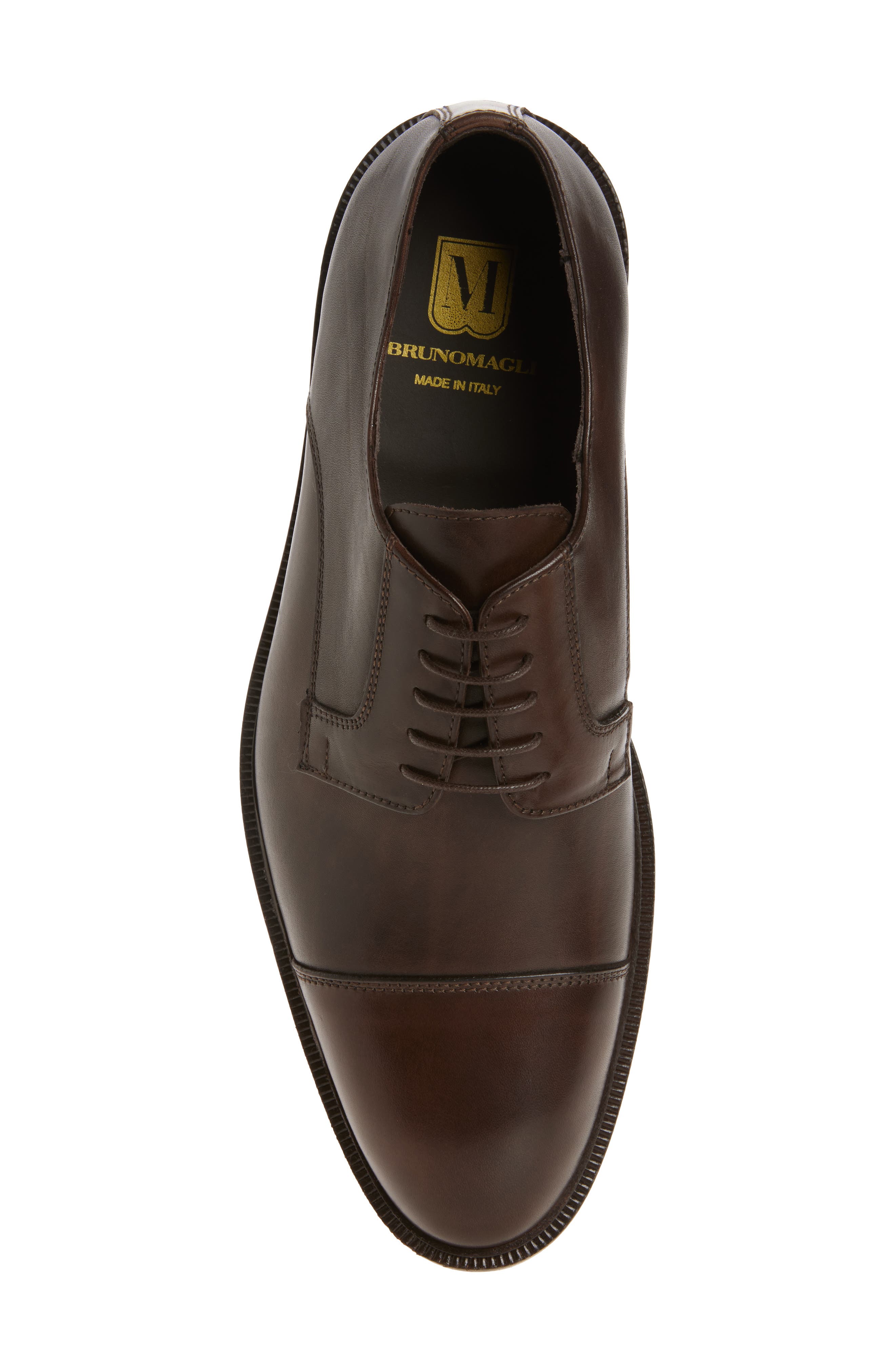 Bruno Magli Reggio Oxford Loafer, Alternate, color, Dark Brown Calf