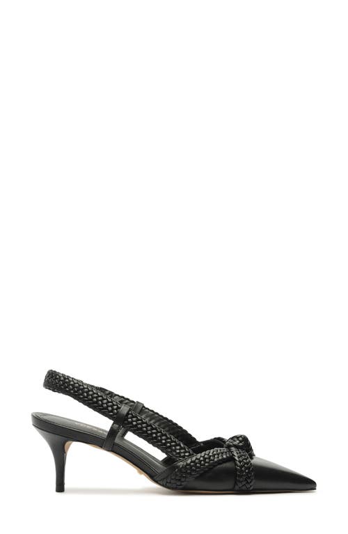 Arezzo Raven Slingback Pointed Toe Pump