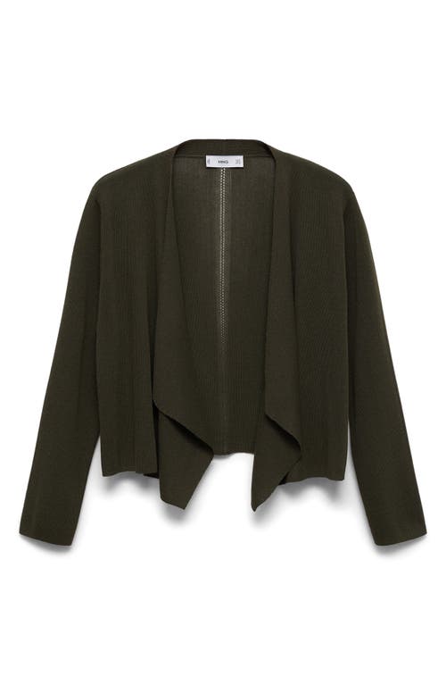 Mango Open Front Cardigan