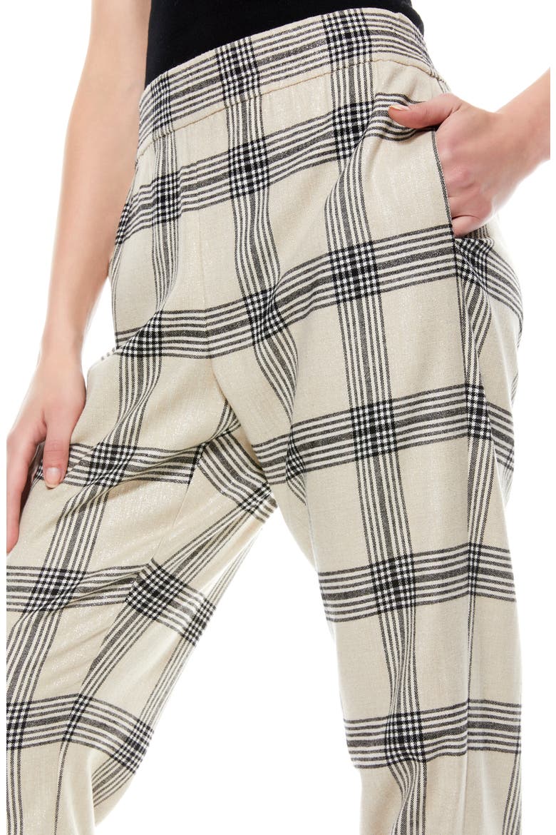 Pete Plaid Pants, Alternate, color, BONE MULTI
