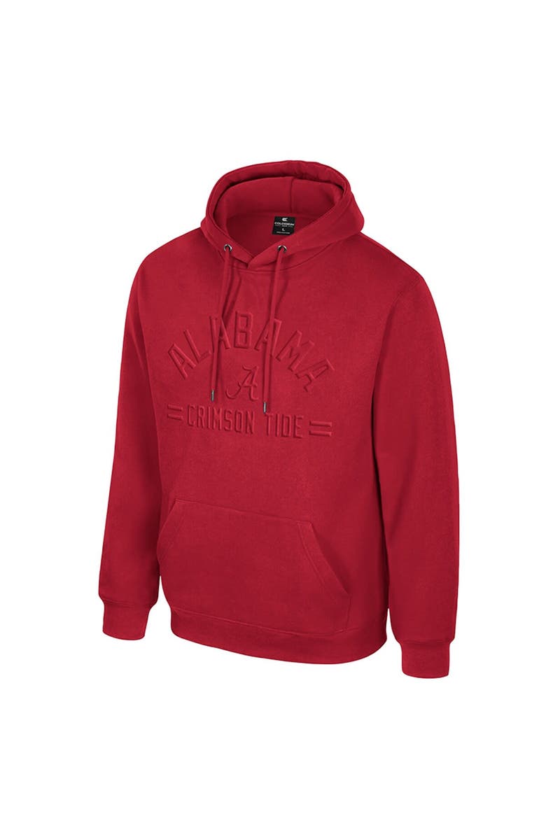 COLOSSEUM Men's Colosseum Crimson Alabama Crimson Tide New Member Hoodie, Alternate, color, Crimson