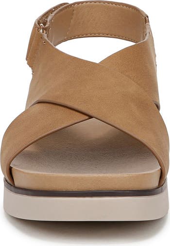 Georgina Slingback Platform Wedge Sandal