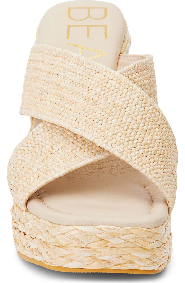 BEACH BY MATISSE Caravan Platform Sandal, Alternate, color, Natural