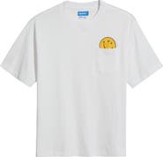 MARKET SMILEY® Peek-a-Boo Pocket T-Shirt