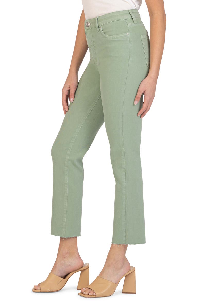 KUT from the Kloth Reese Fab Ab Raw Hem High Waist Ankle Slim Jeans, Alternate, color, 