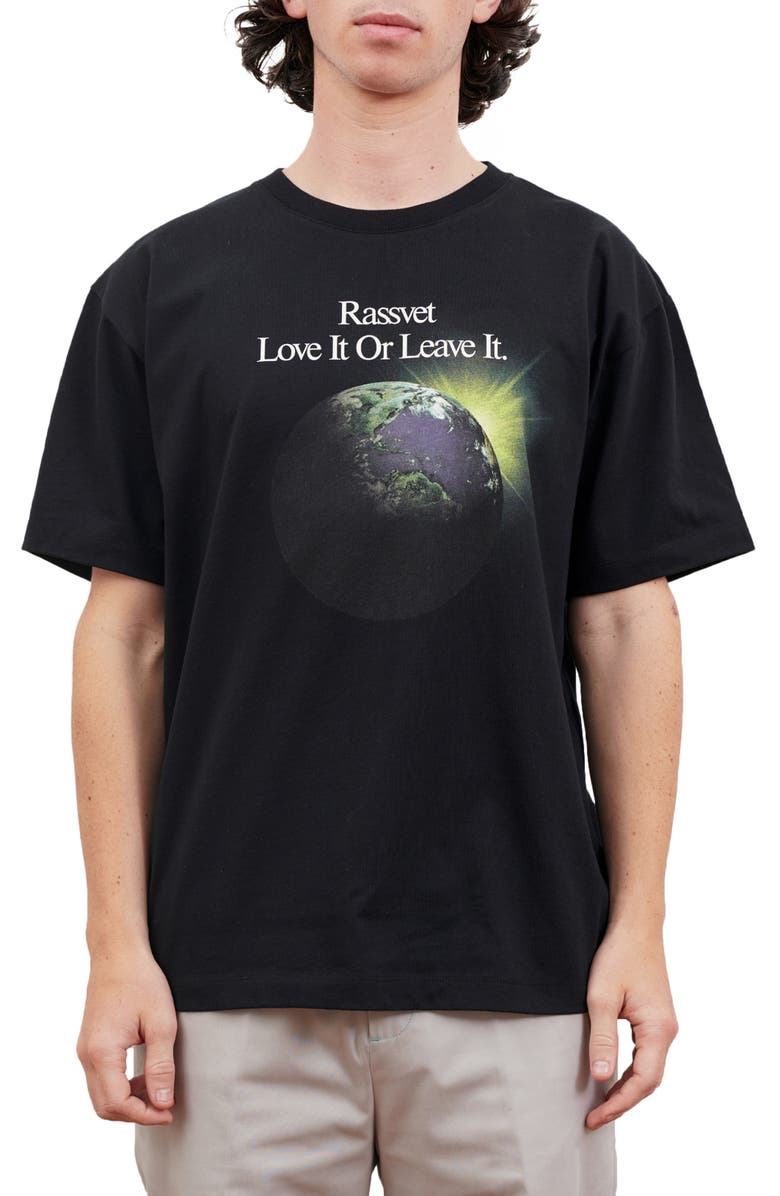 Rassvet Earth Organic Cotton Graphic Tee, Main, color,
