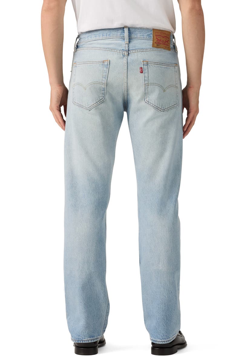 Levi's 501<sup>®</sup> Relaxed Straight Leg Jeans, Alternate, color, See Through