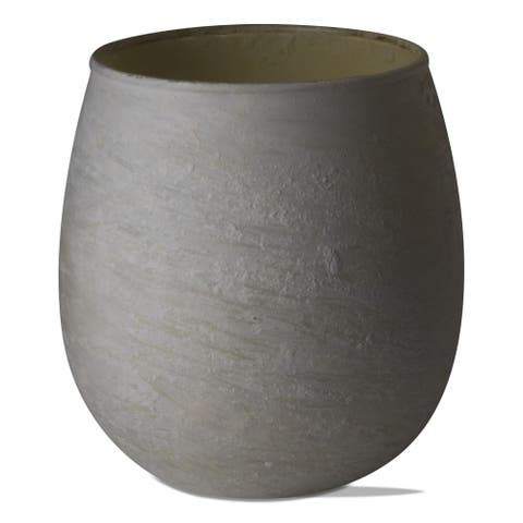 Outdoor Citronella Grapefruit Glass Candle for Gardens