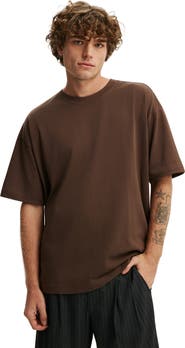 Cotton On Men's Box Fit Plain T-Shirt