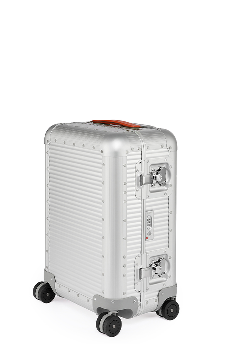 Bank Spinner 55M Suitcase, Main, color, Moonlight Silver