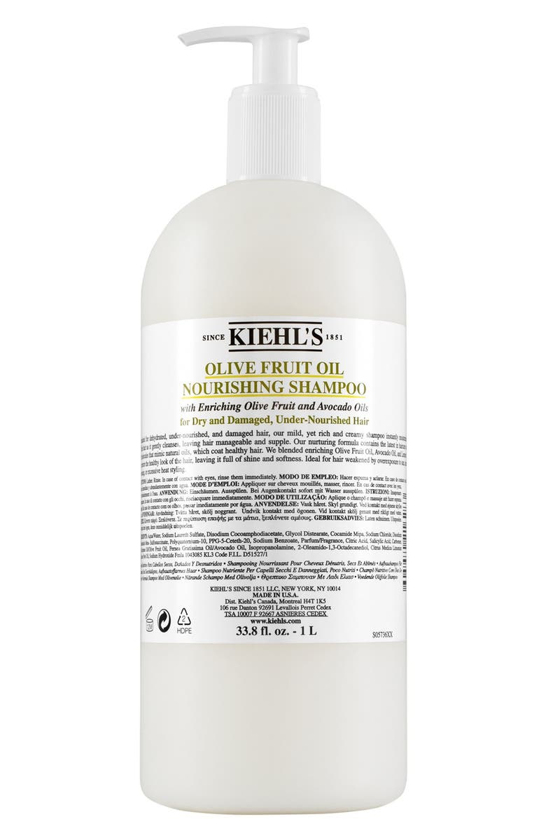 Kiehl's Since 1851 Olive Fruit Oil Nourishing Shampoo, Alternate, color, 