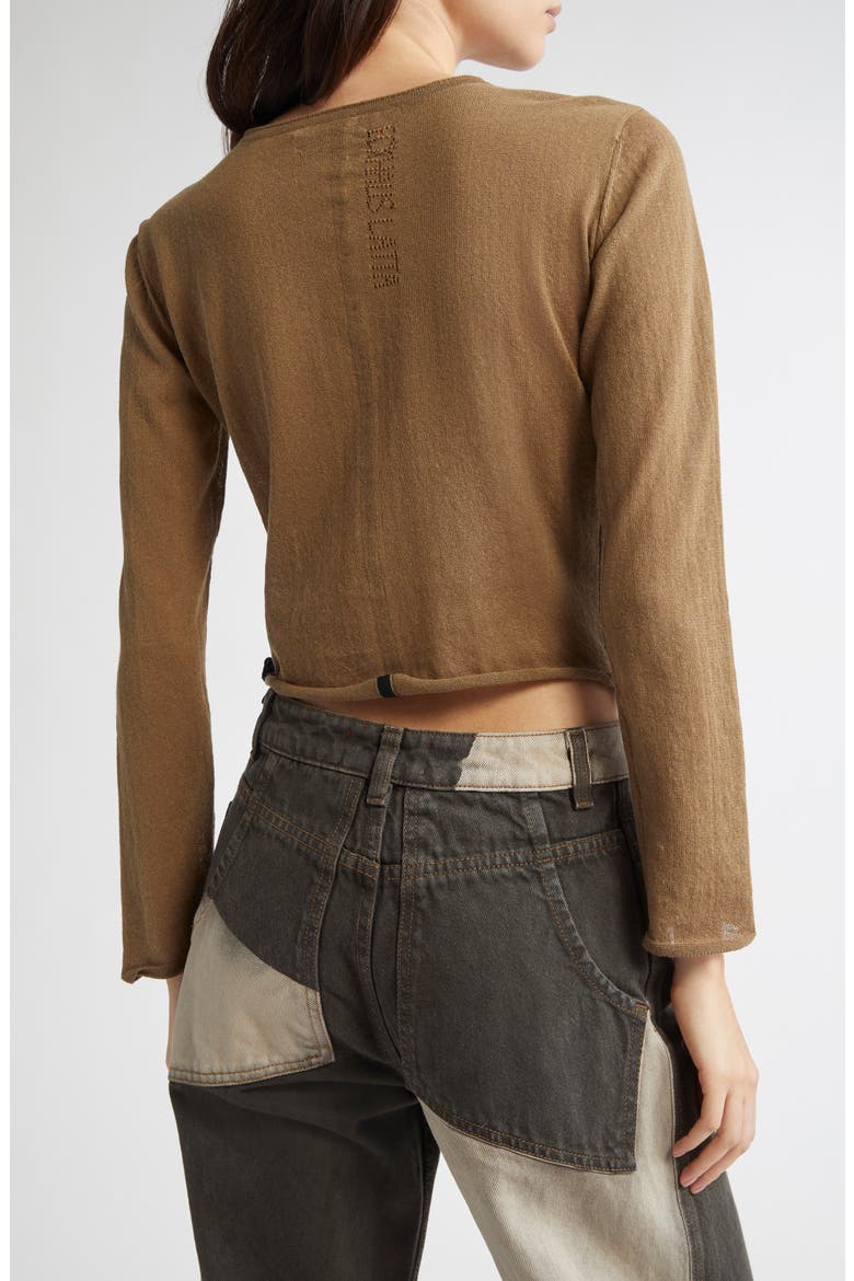 Veil Cardigan, Alternate, color, BRANCH