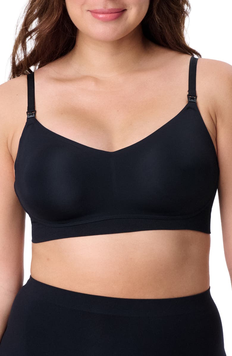MOTHERHOOD MATERNITY Motherhood Women's Maternity Wireless Micro Nursing Bra, Main, color,
