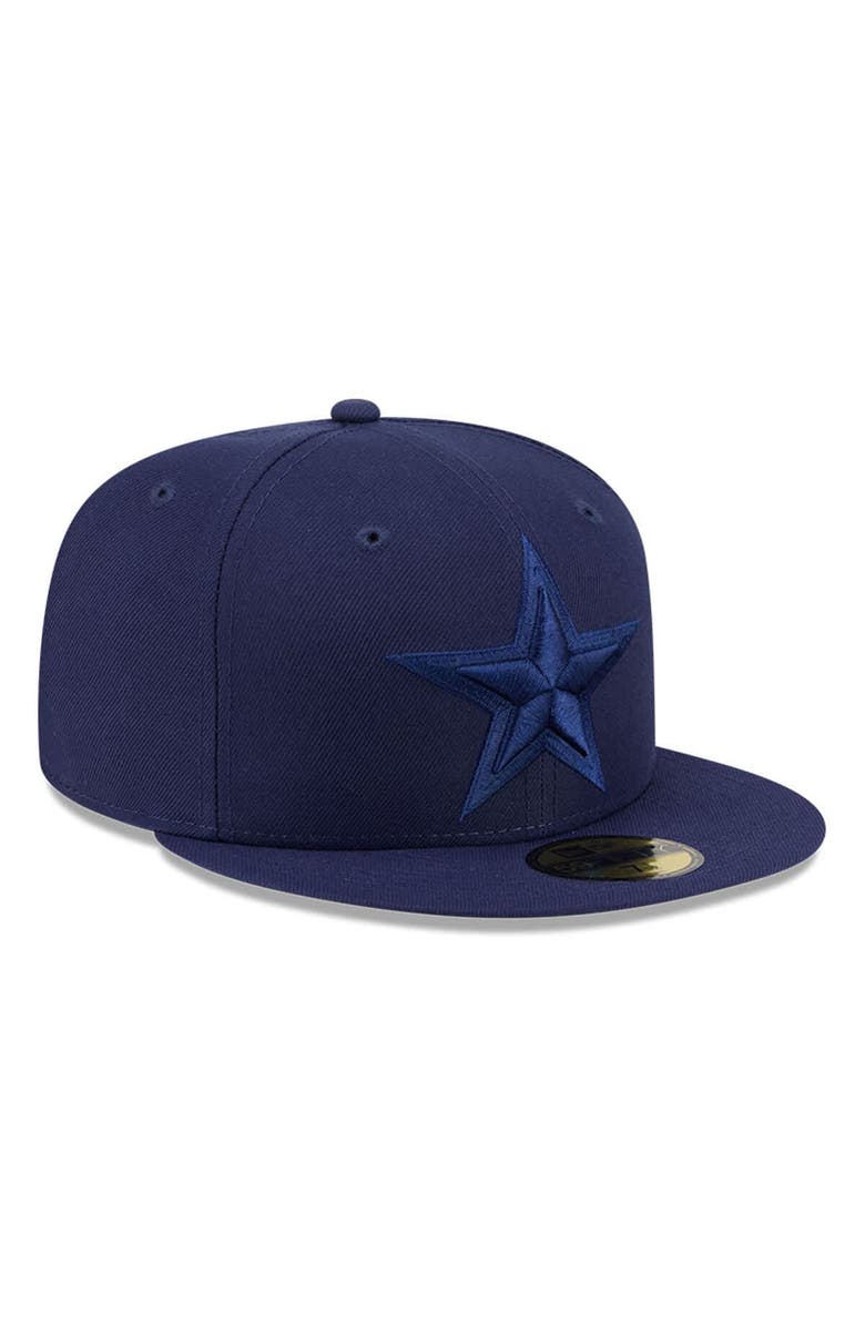 New Era Men's New Era  Navy Dallas Cowboys Color Pack 59FIFTY Fitted Hat, Alternate, color, Navy