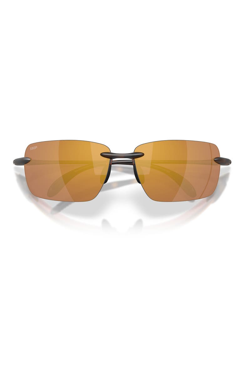 Gulf Shore 66mm Sunglasses, Alternate, color, MATTE TORTOISE / GOLD