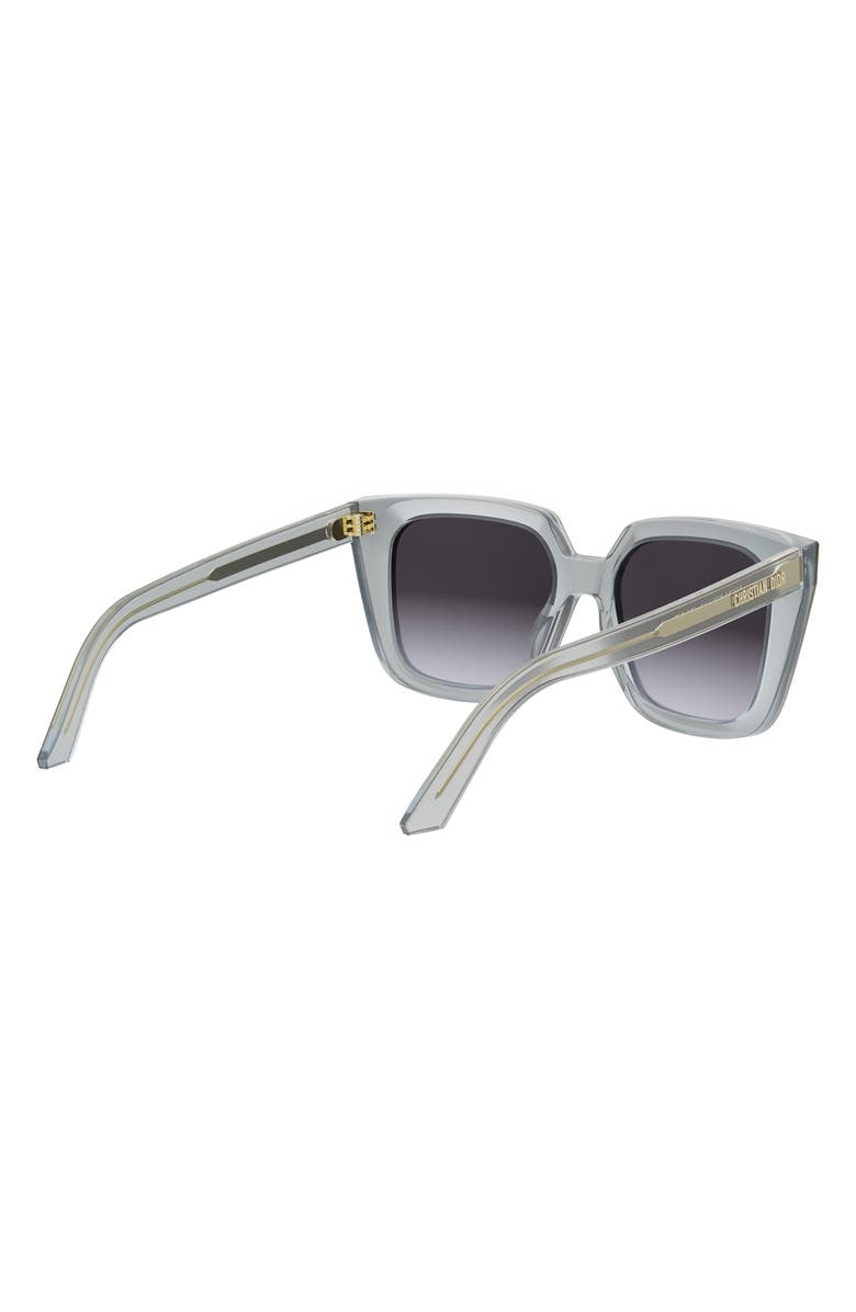 DIOR 'DiorMidnight S1I 53mm Geometric Sunglasses, Alternate, color, Grey/ Other / Smoke Mirror