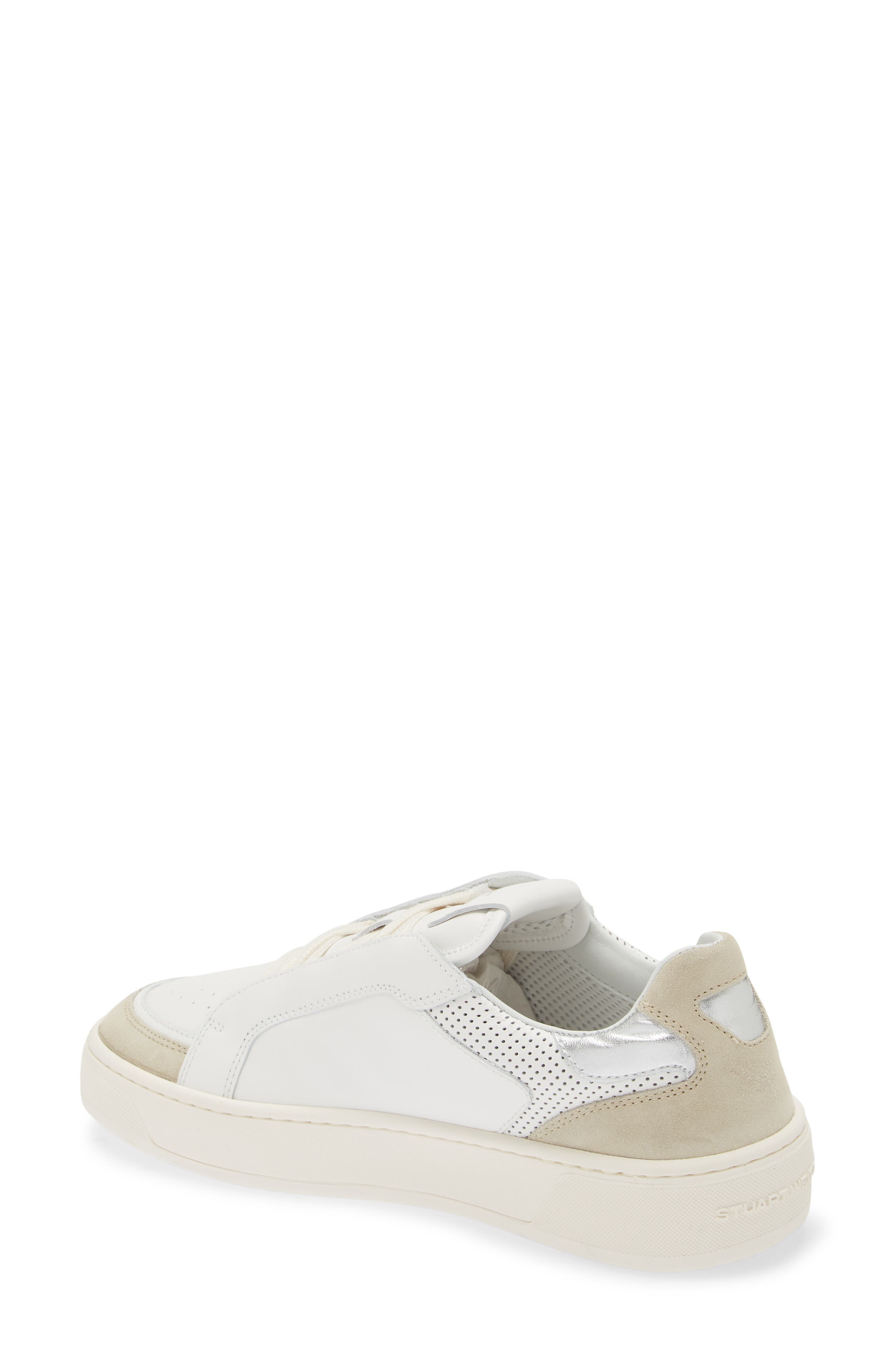 Stuart Weitzman Courtside Retro Sneaker, Alternate, color, 
