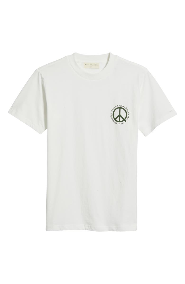 Museum of Peace & Quiet Zen Center Graphic T-Shirt, Alternate, color,