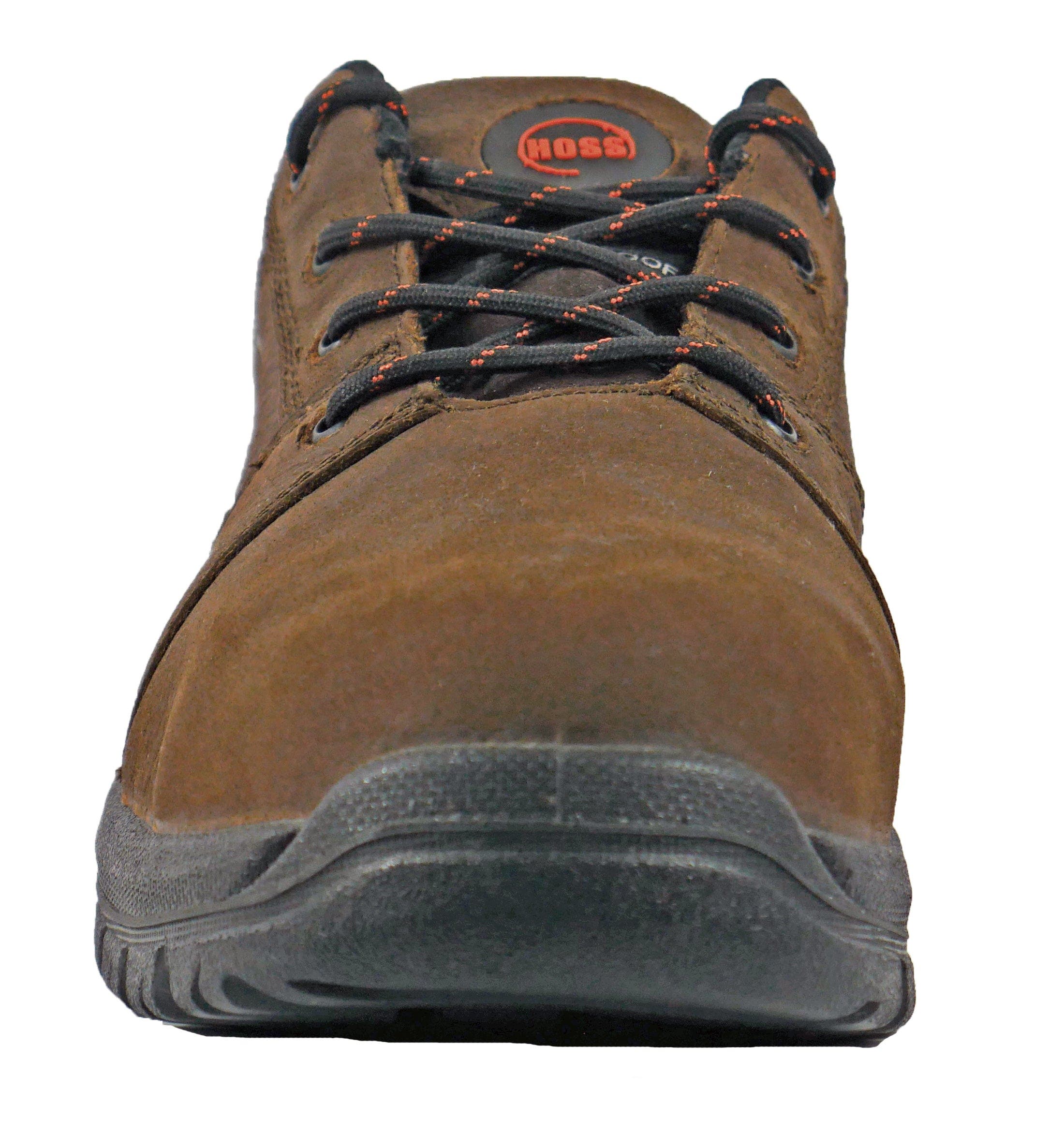 Hoss Boot Company HOSS Lacer XRD Internal Met Guard Composite Toe Work Shoe Brown, Alternate, color, Brown