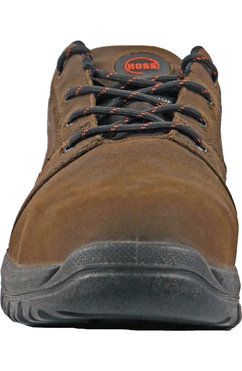 Hoss Boot Company HOSS Lacer XRD Internal Met Guard Composite Toe Work Shoe Brown, Alternate, color, Brown