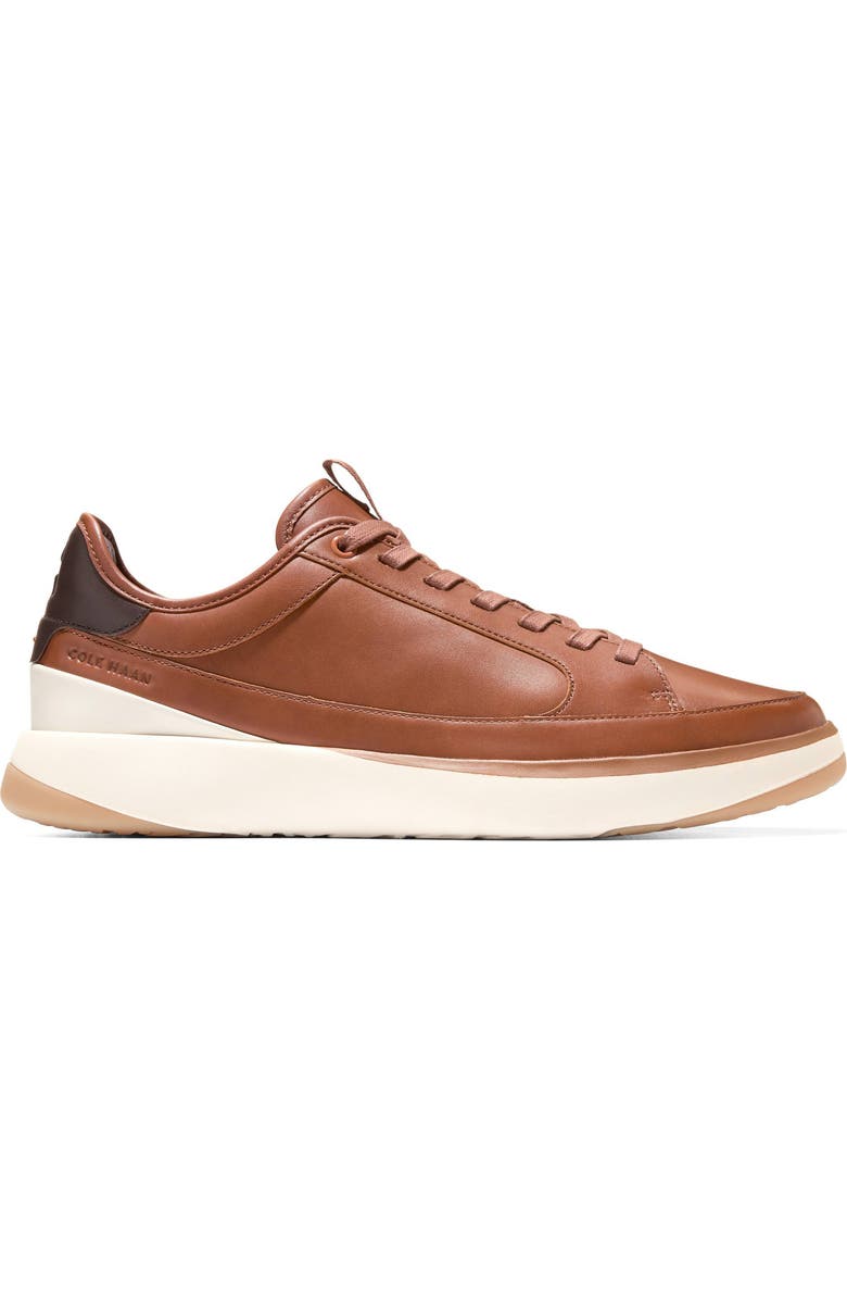 Cole Haan GrandPrø All Day Court Sneaker, Alternate, color, Brit Tan Dk Choc