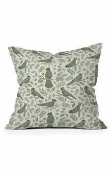 Carey Copeland Song Birds Throw Pillow