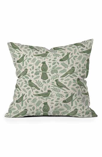 Carey Copeland Song Birds Throw Pillow