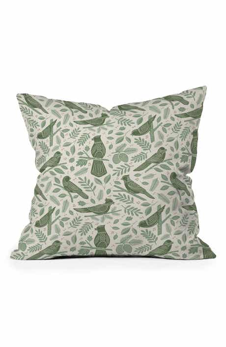 Carey Copeland Song Birds Throw Pillow
